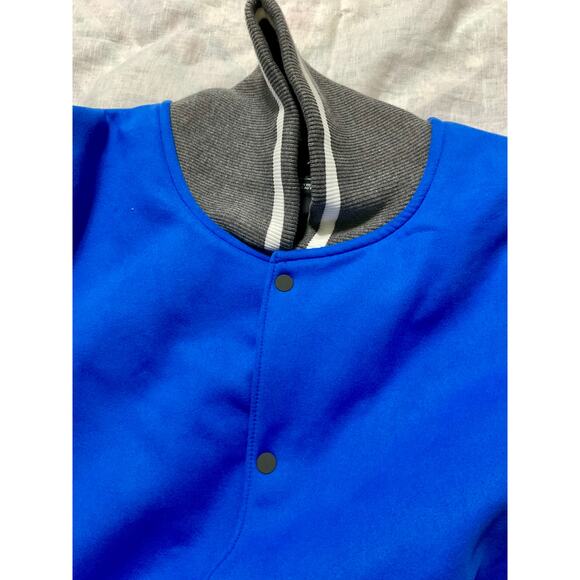 Nike $230 Football Royal Blue Varsity Letterman Jacket DJ5971-493 Men’s Size: L - Picture 5 of 10